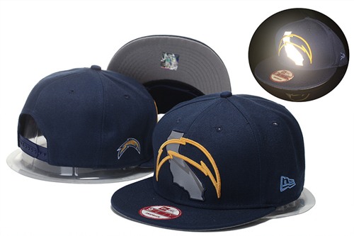 NFL Los Angeles Chargers Stitched Snapback Hats 014